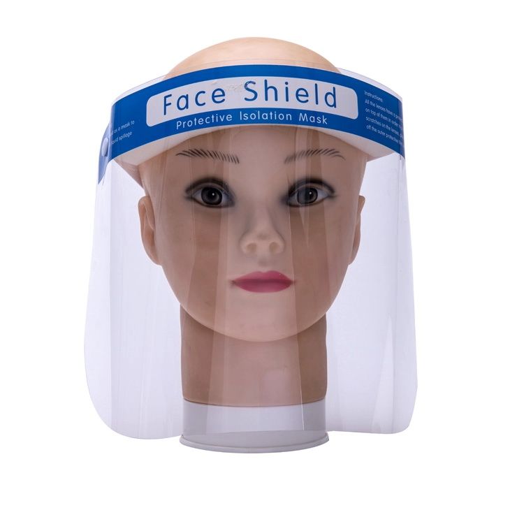 Disposable medical face shield