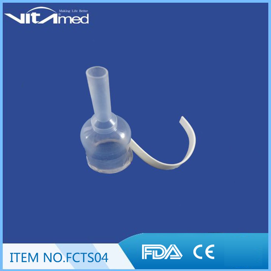 Silicone Male External Catheters with Adhesive Tape FCTS04