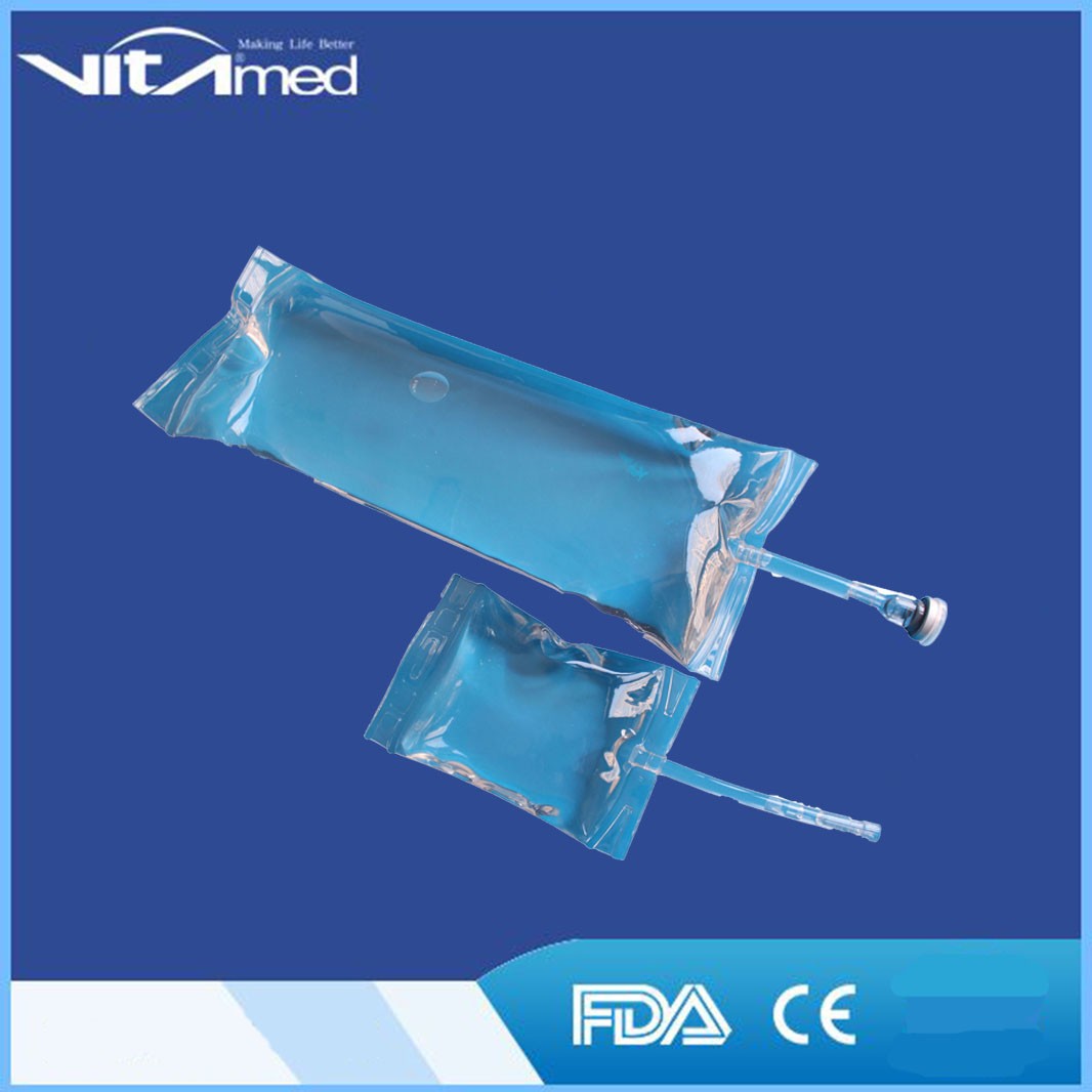 Disposable PVC Infusion Bag Empty Serum IV Bag