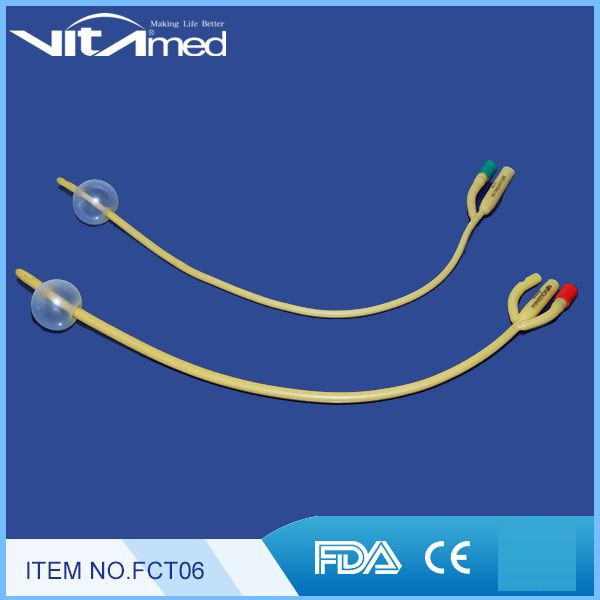 Latex Foley catheter FCT06