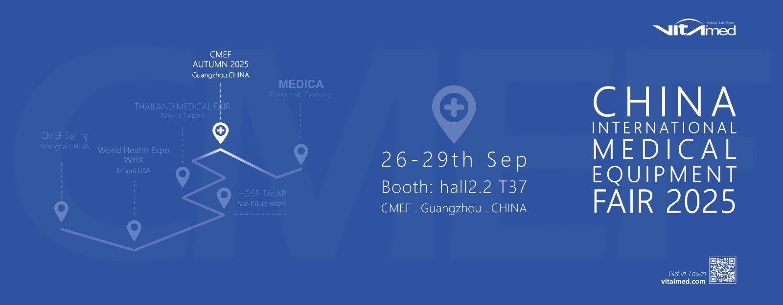 Vitaimed Medical to Attend the 92nd CMEF in Guangzhou