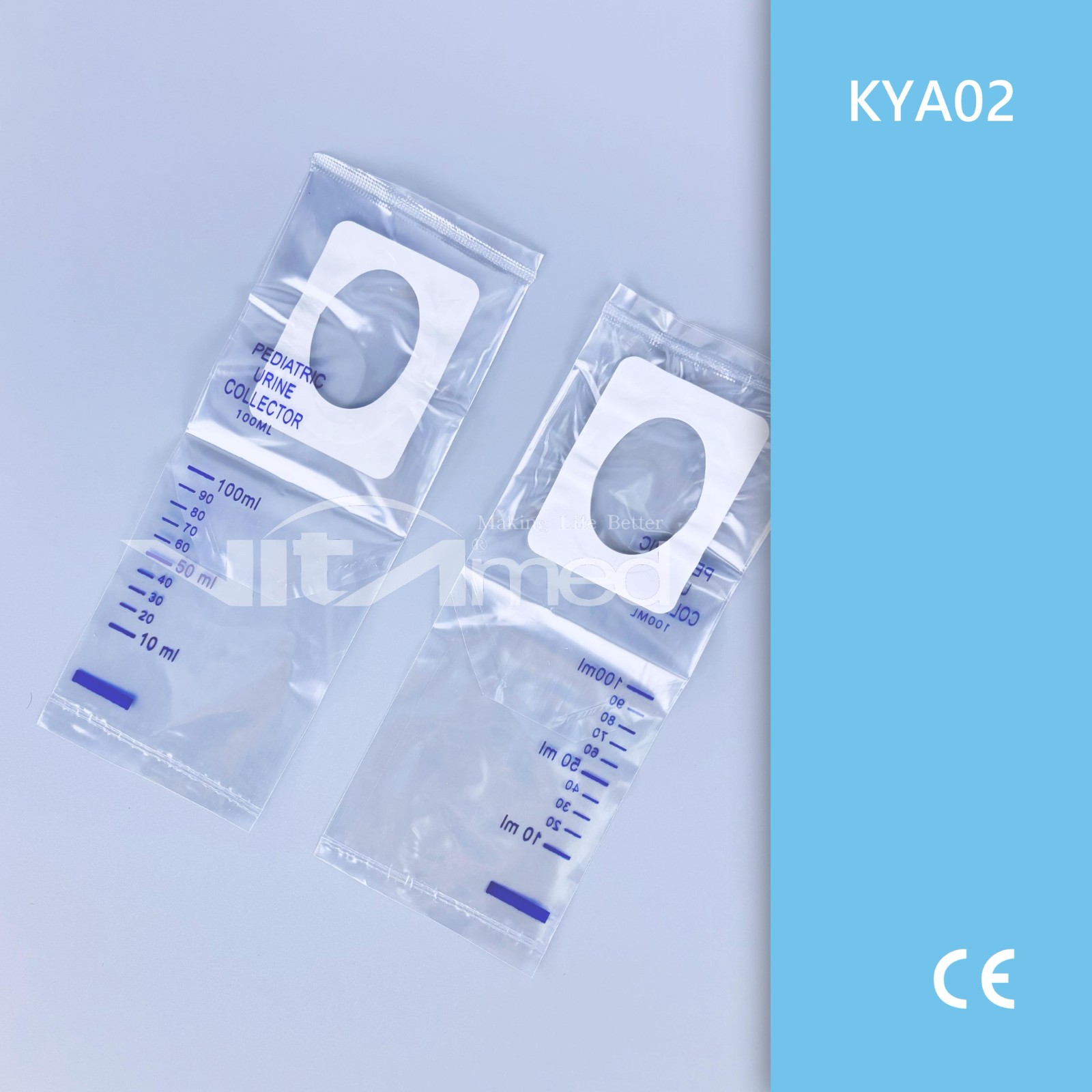 Pediatric Urine Collector with anti-reflux valve  KYA02