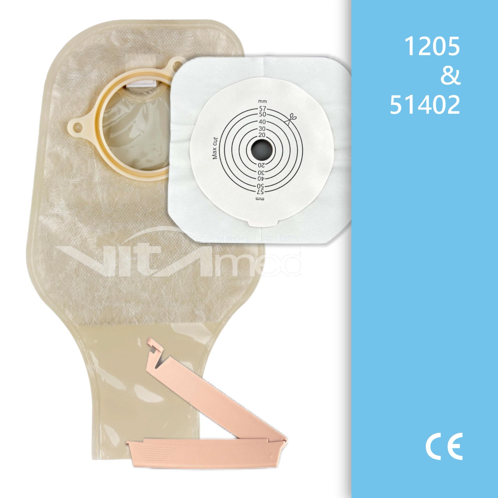 Two Piece Colostomy Bag 1205