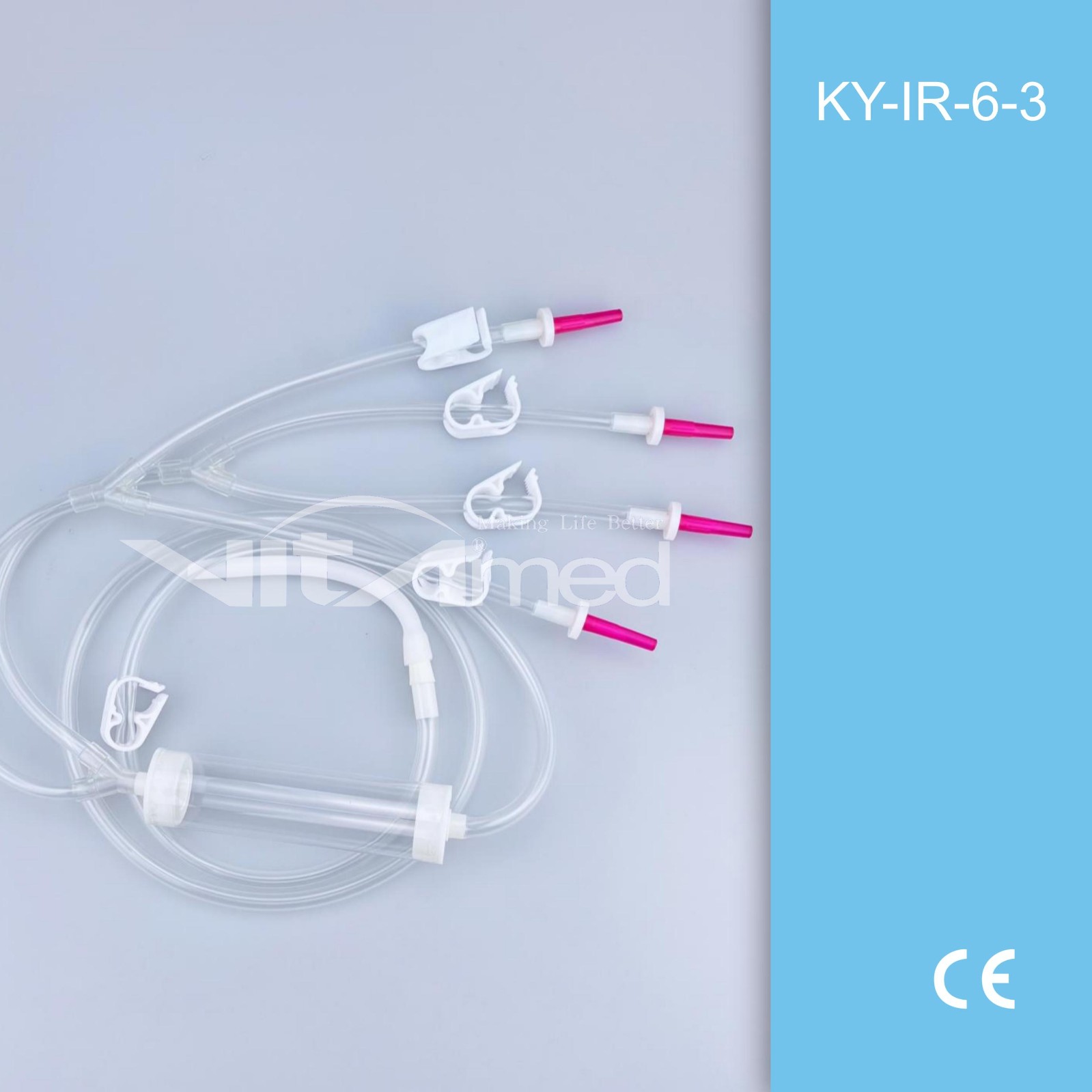 Four Lead Arthroscopic Irrigation Set