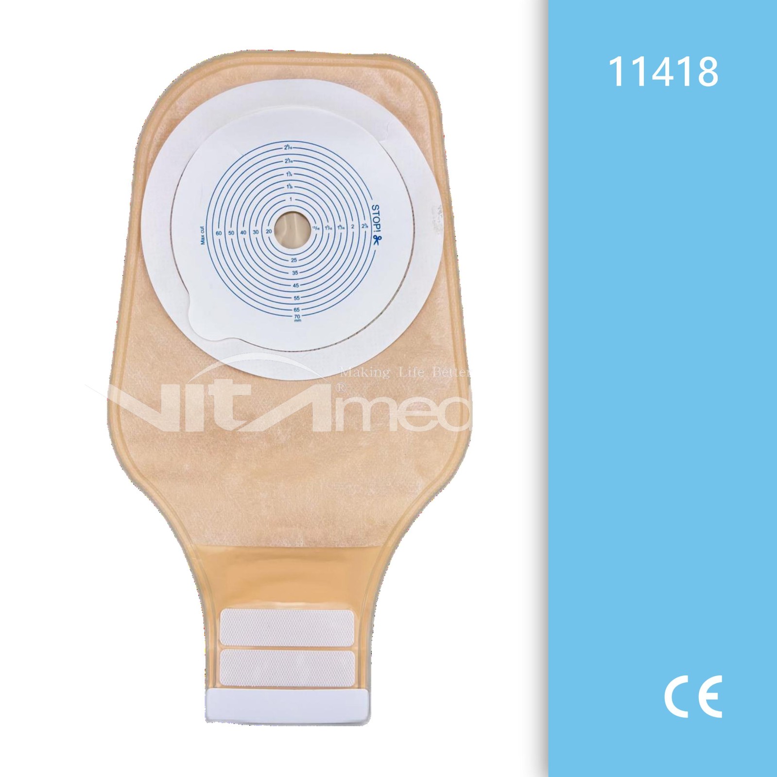 One Piece Colostomy Bag 11418